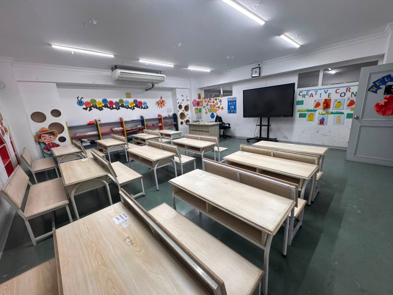 Modern air-conditioned smart classroom at IISD