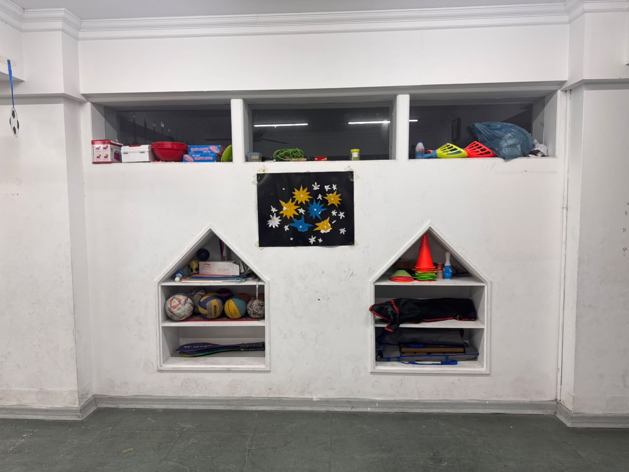 Indoor Playzone with Sports Equipment